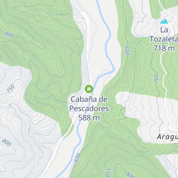 Map of Cabaña de Pescadores
