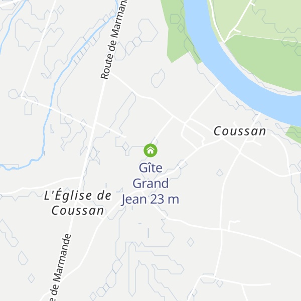 Map of Gîte Grand Jean