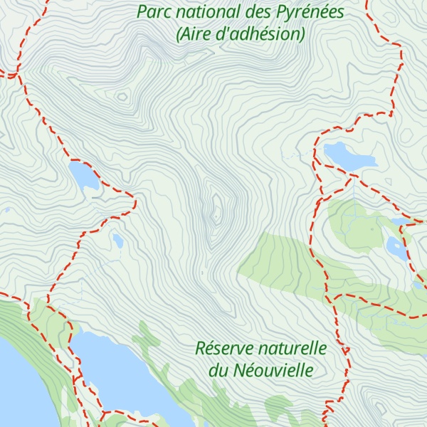 Map of Pic d'Aumar