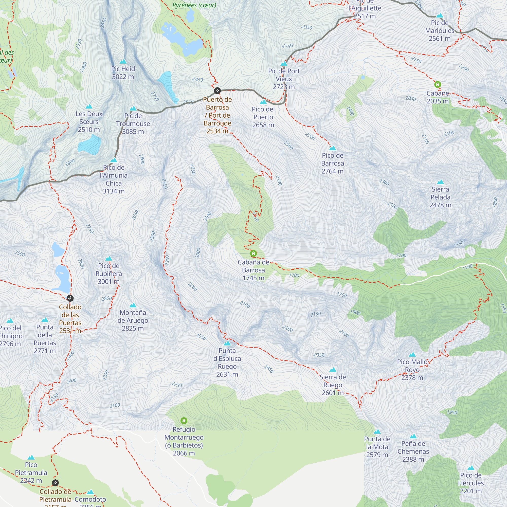 Cabaña de Barrosa map