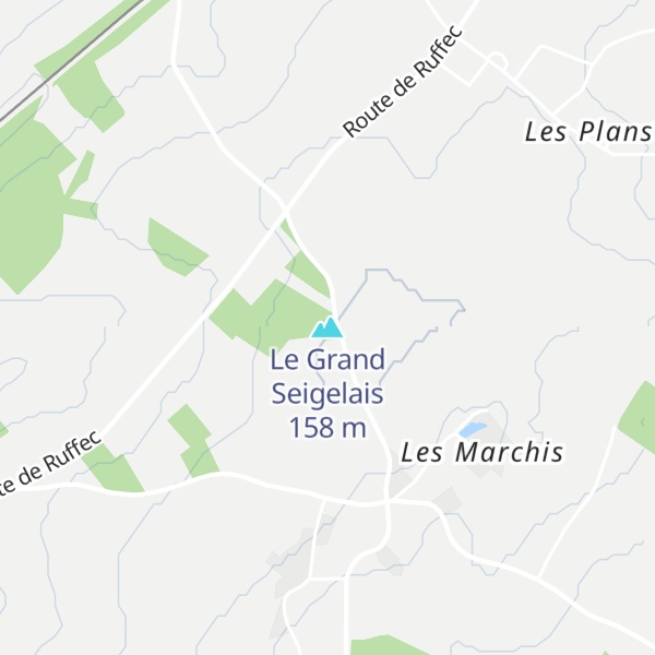 Map of Le Grand Seigelais