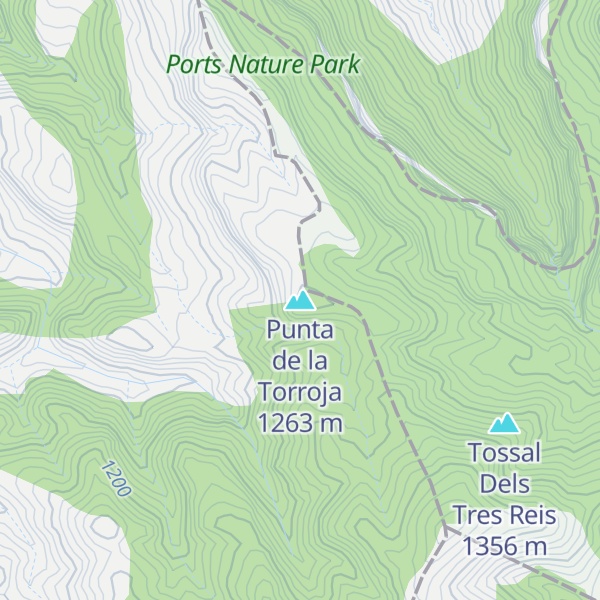 Map of Punta de la Torroja