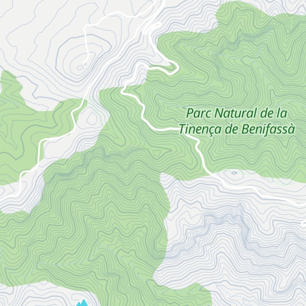 Map of La Tenalla