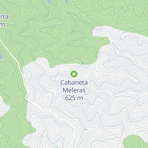Map of Cabaneta Meleras