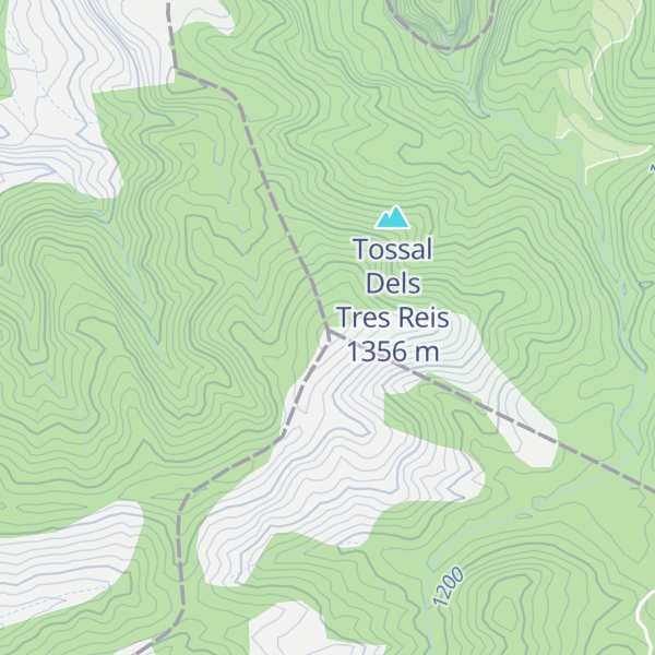 Map of Tossal del Rei