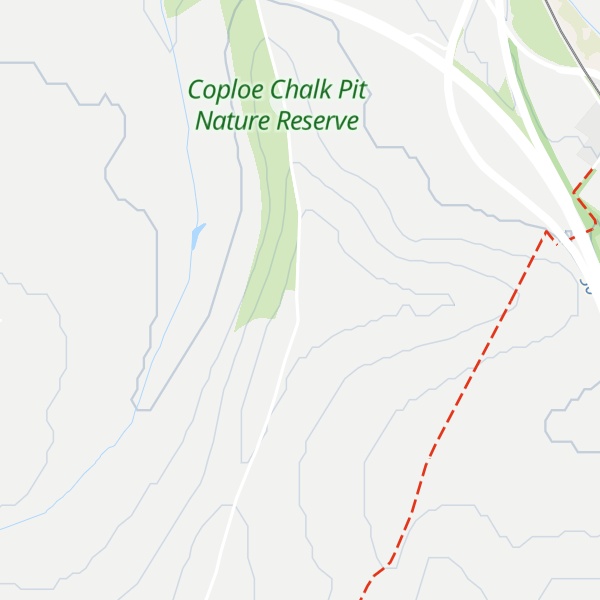 Map of Coploe Hill