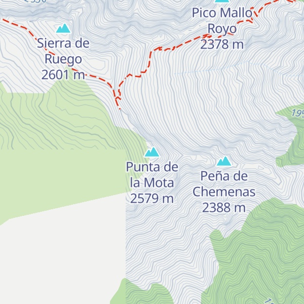 Map of Punta de la Mota
