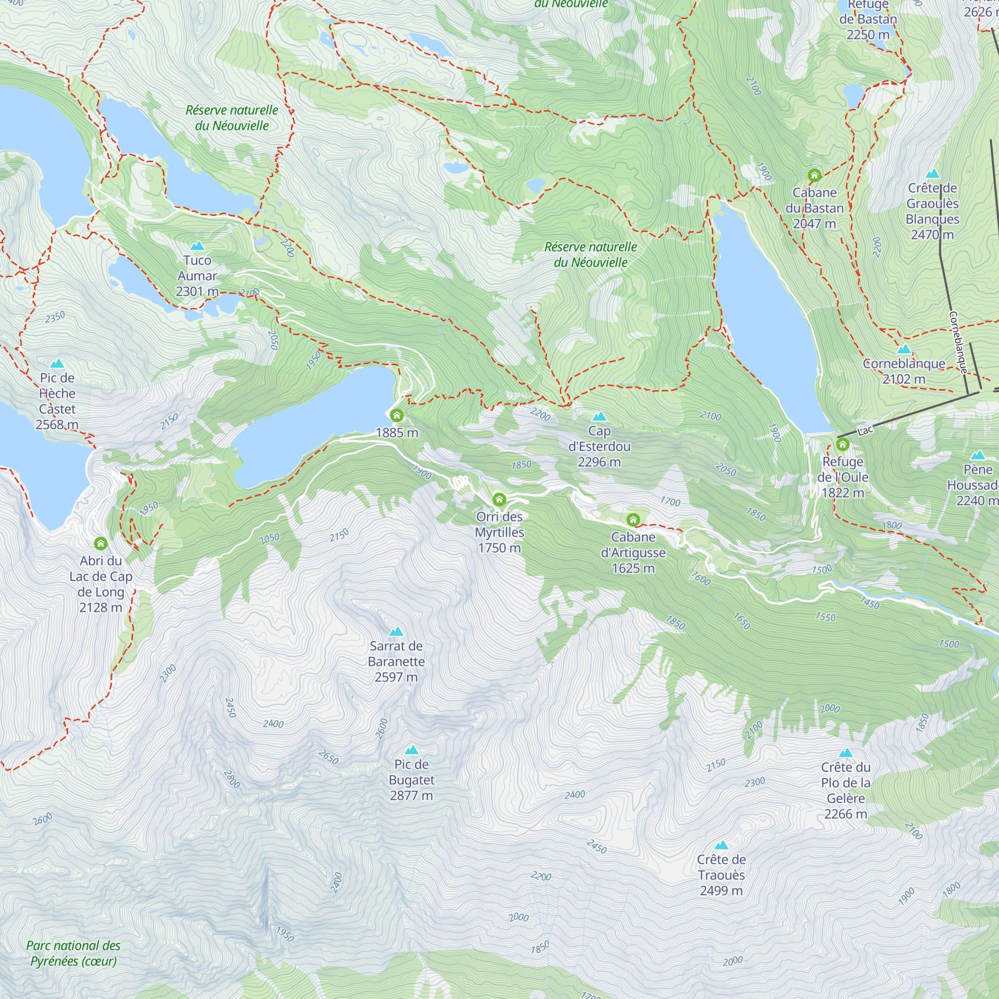 Orri des Myrtilles map