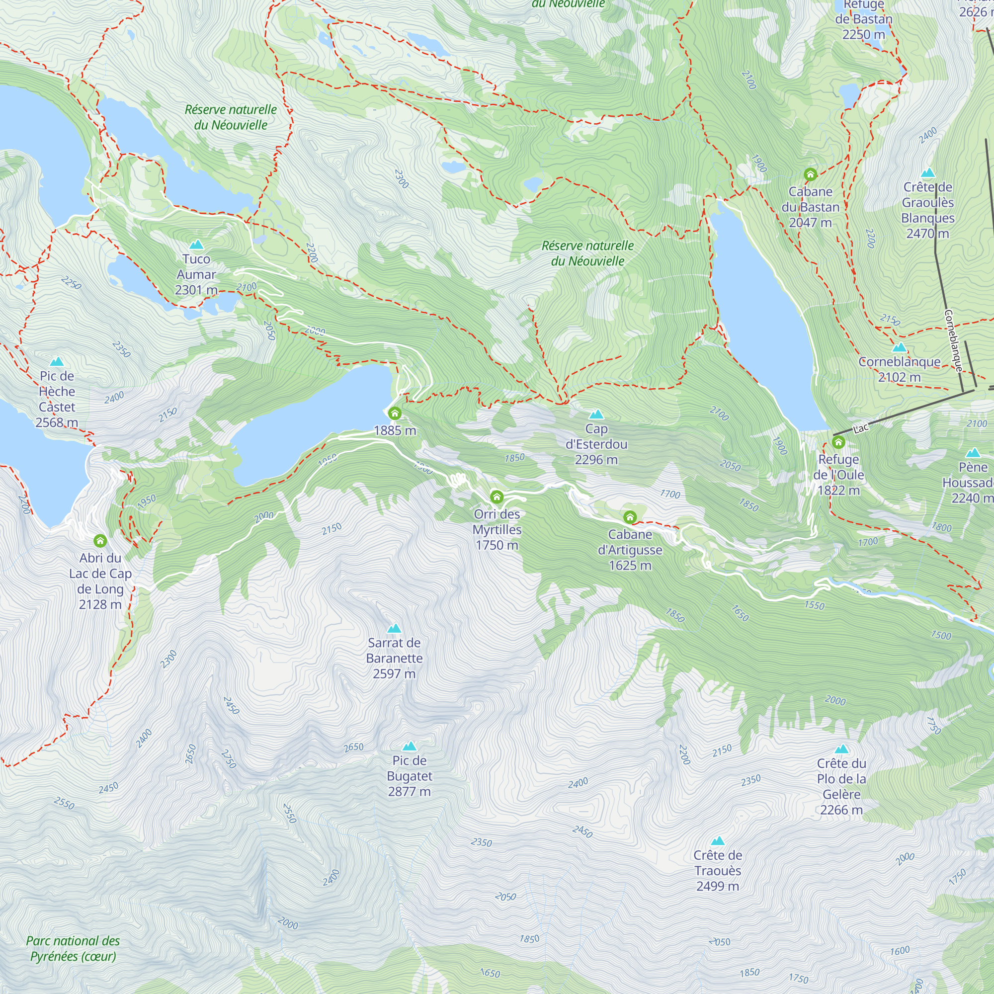 Orri des Myrtilles map