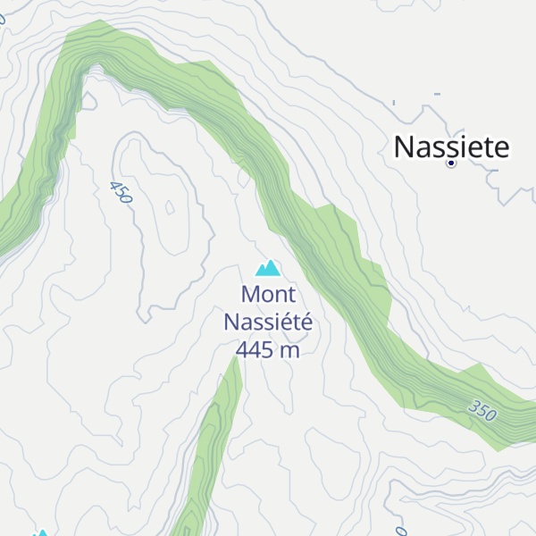 Map of Mont Nassiété