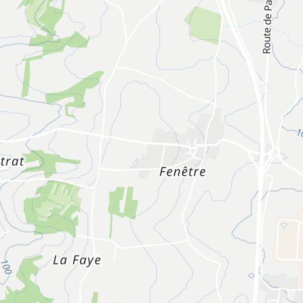 Map of Chebrollet