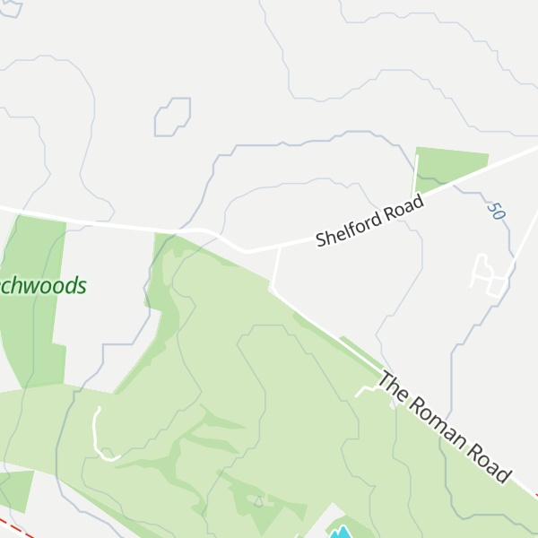 Map of Cambridge high point