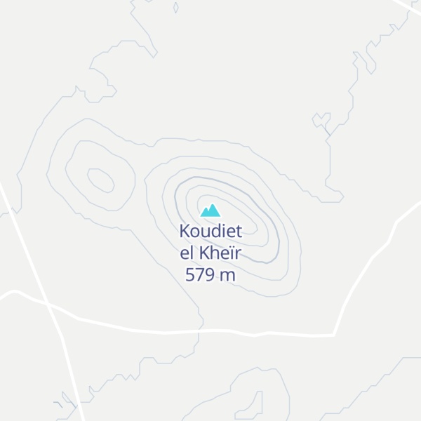 Map of Koudiet el Kheïr