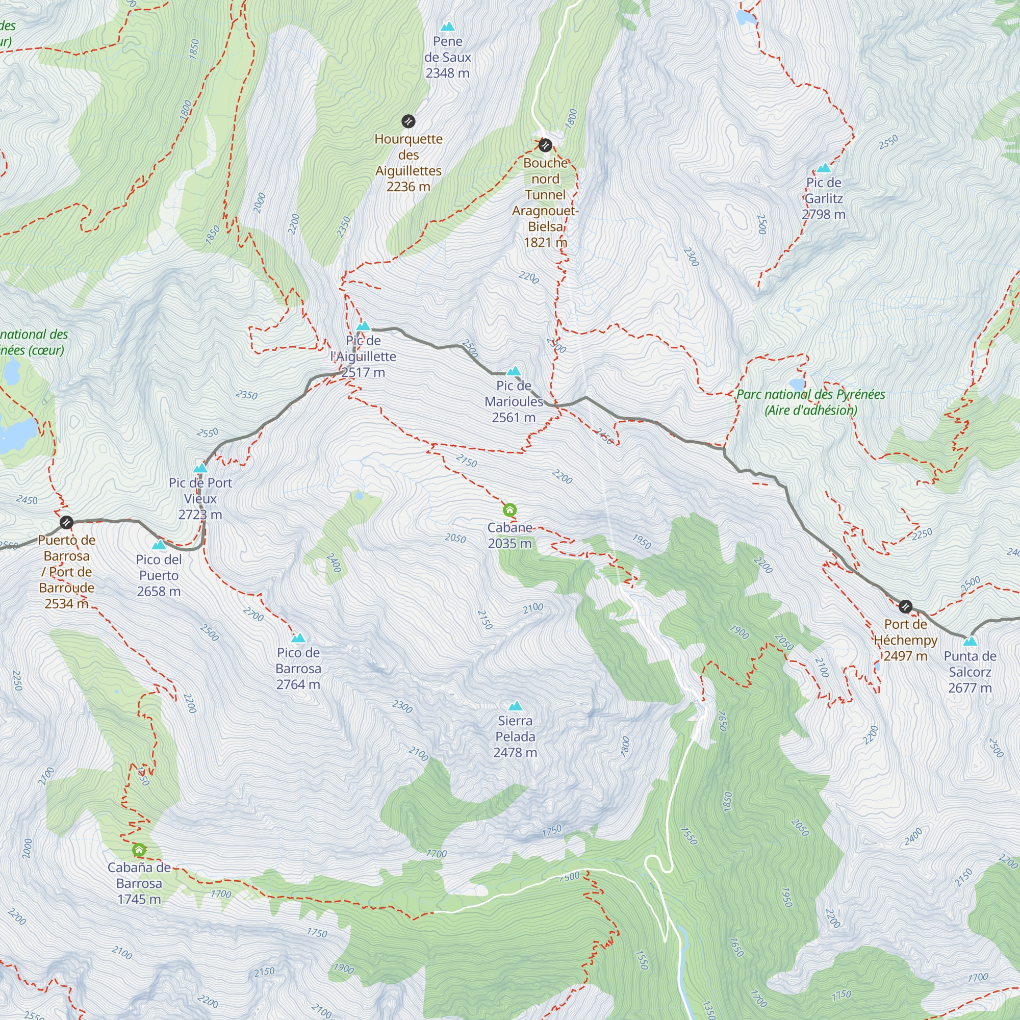 Cabane map
