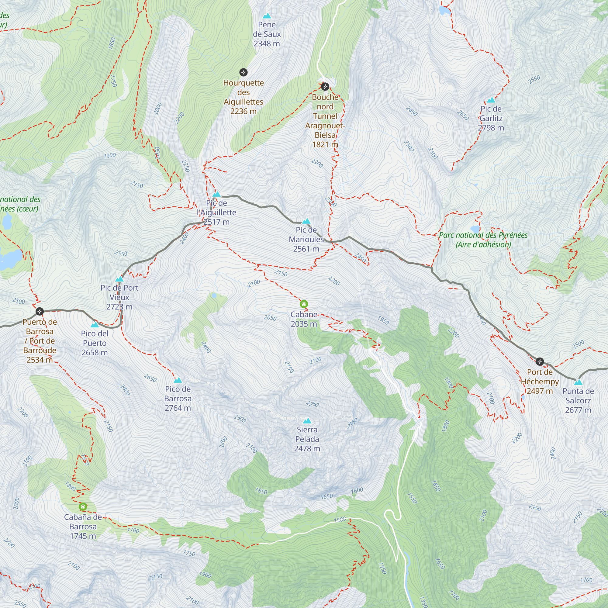 Cabane map