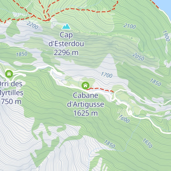 Map of Cabane d'Artigusse