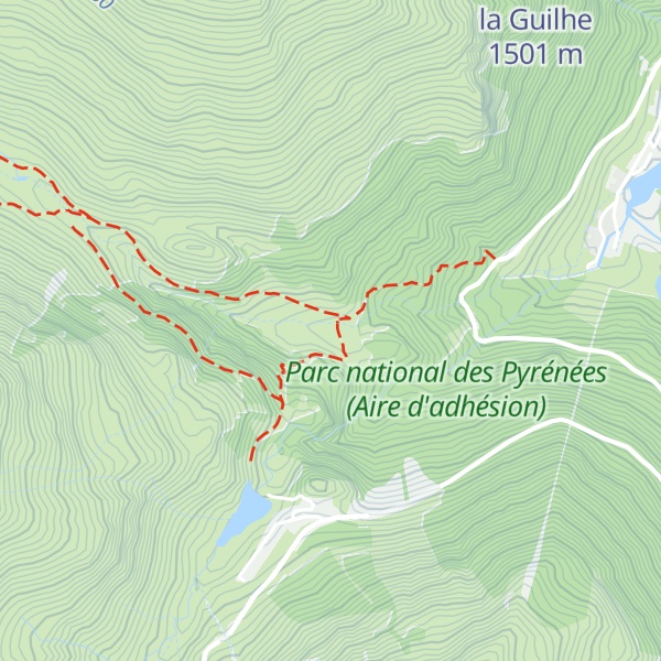 Map of Cabanes de Tramazaygues