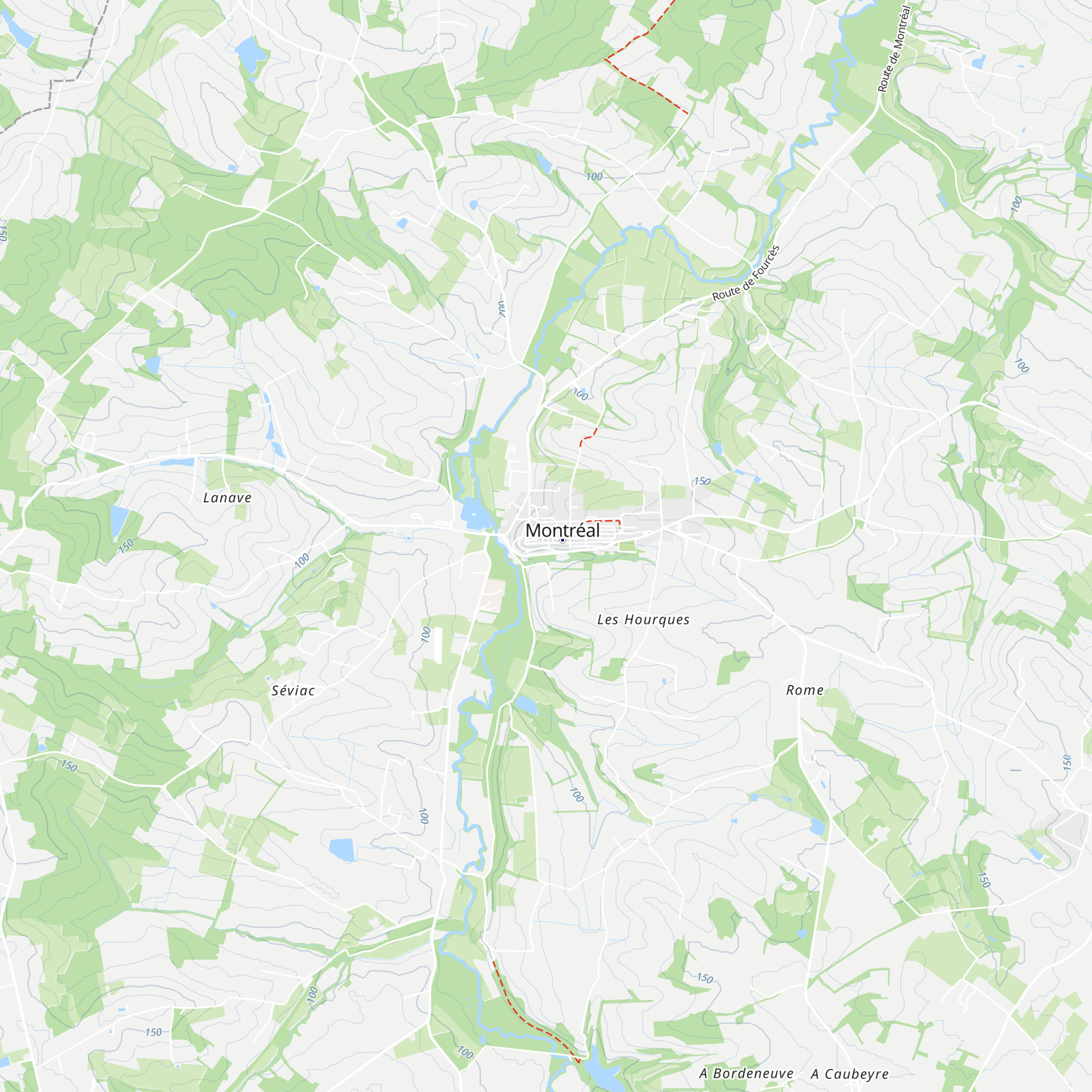 Gîte Napoleon map