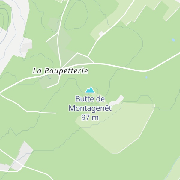 Map of Butte de Montagenêt