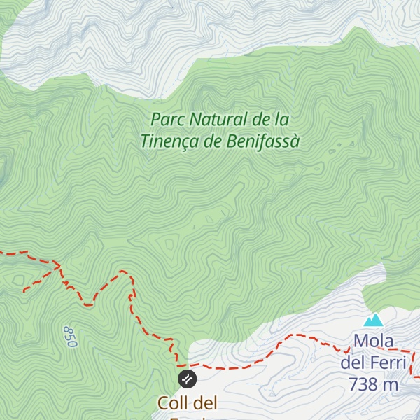 Map of Morral del Crebalòs