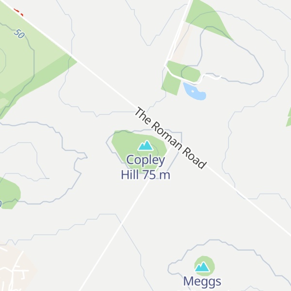 Map of Copley Hill