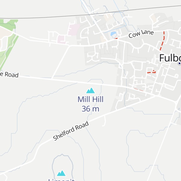 Map of Mill Hill