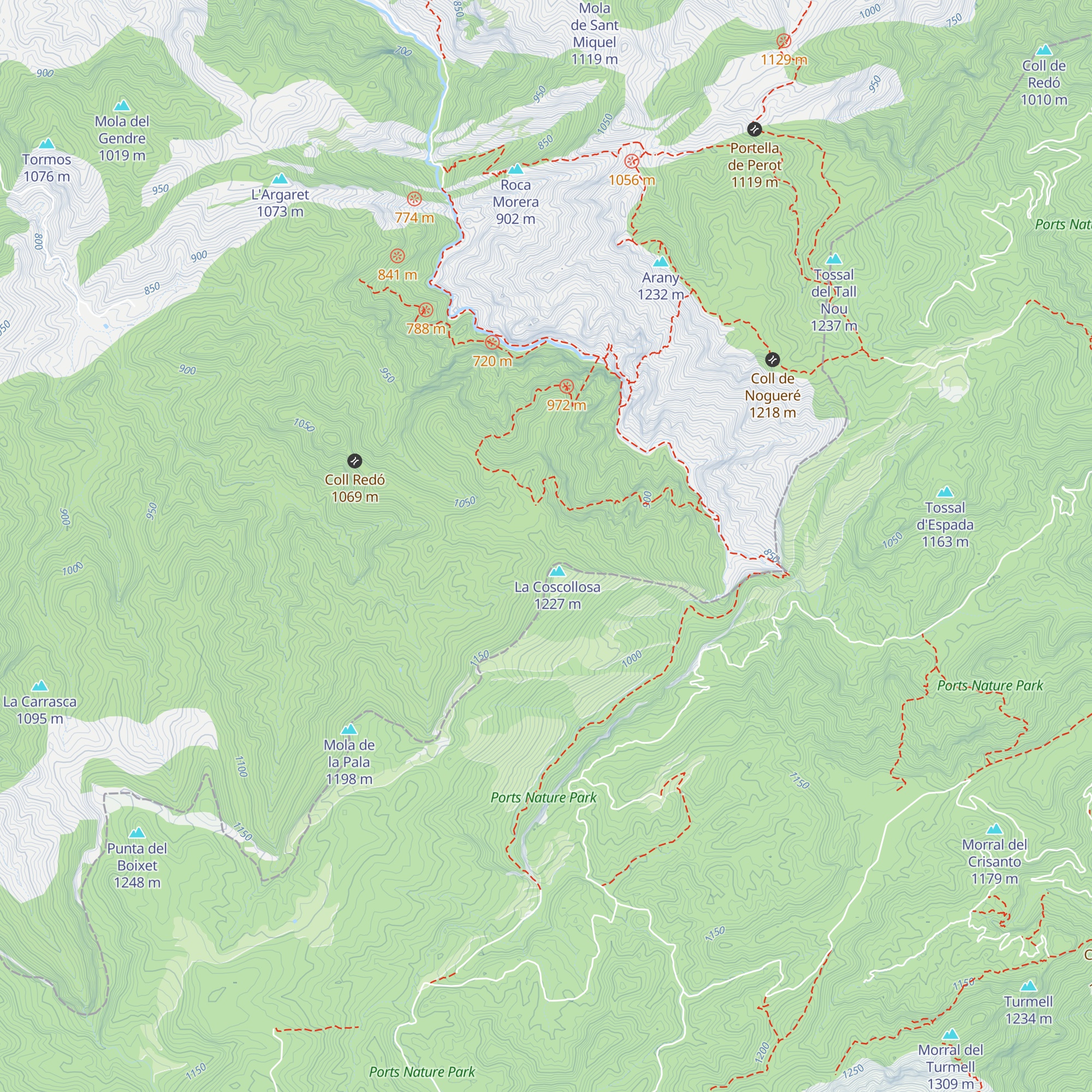 Corral del Quinto map