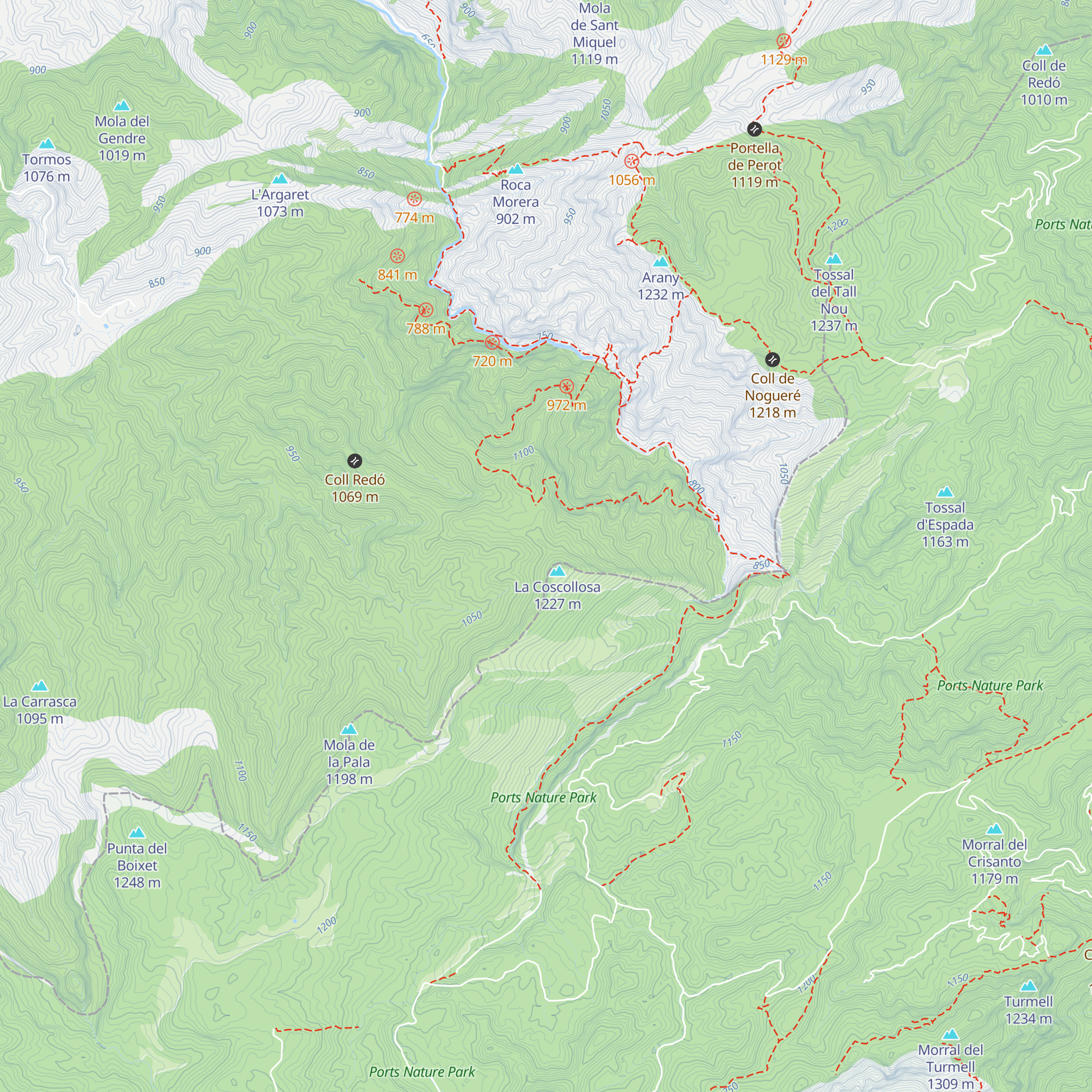 Corral del Quinto map