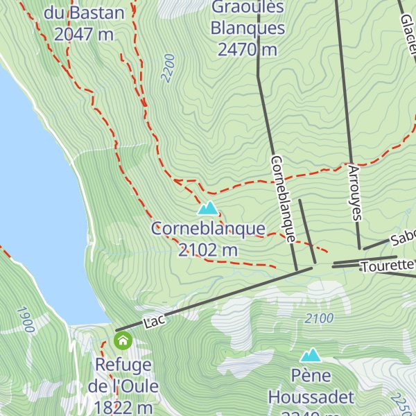 Map of Corneblanque