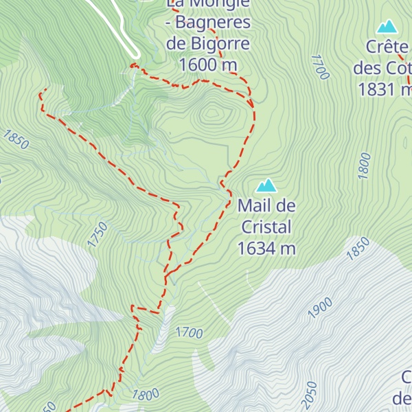 Map of Cabane de Barrassé