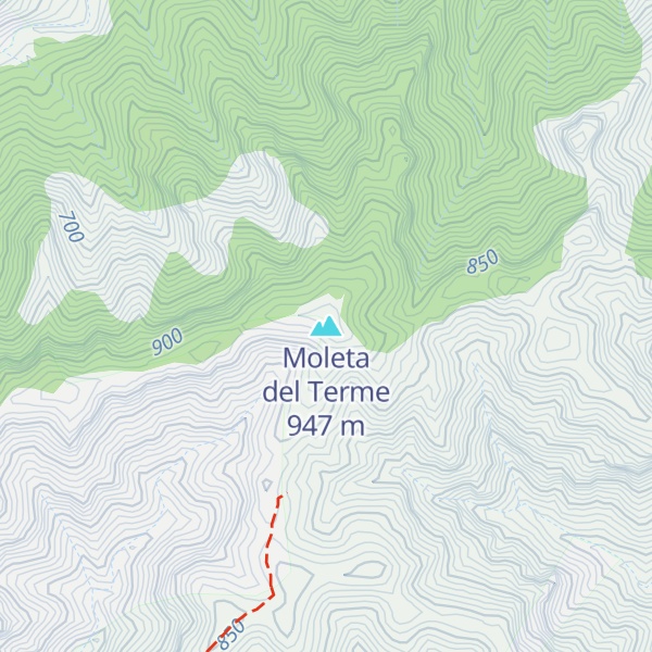 Map of Moleta del Terme