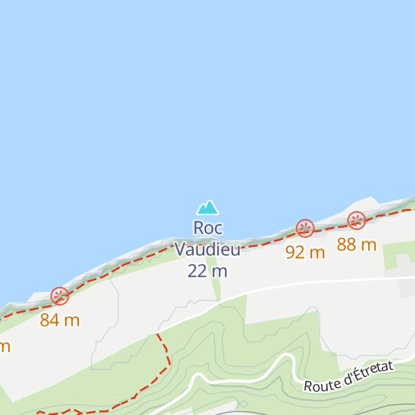 Map of Roc Vaudieu