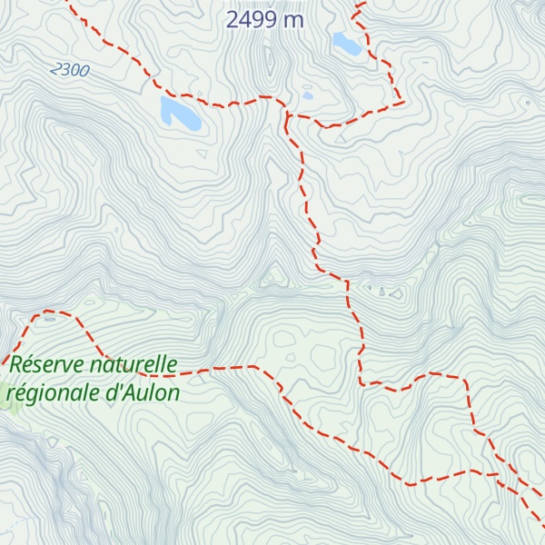 Map of Pic de Cettiou