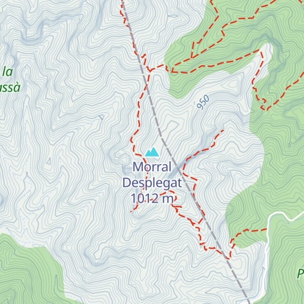 Map of Morral Desplegat