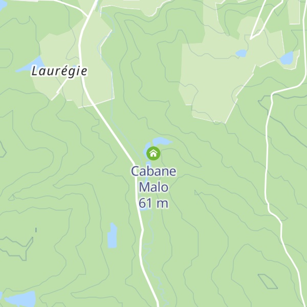 Map of Cabane Malo