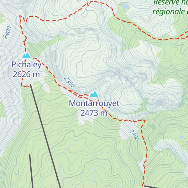 Map of Montarrouyet