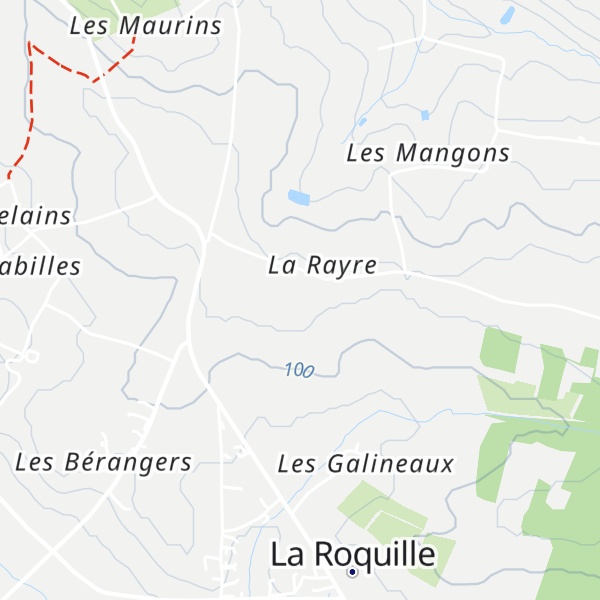 Map of Gîtes d'Antan
