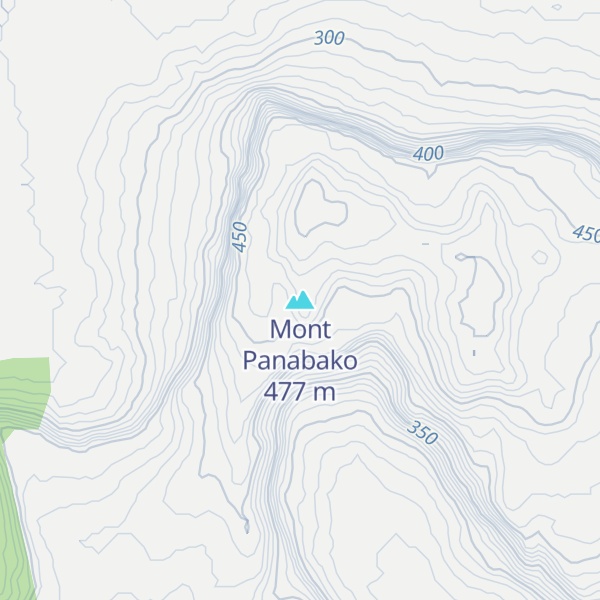 Map of Mont Panabako