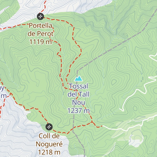 Map of Tossal del Tall Nou