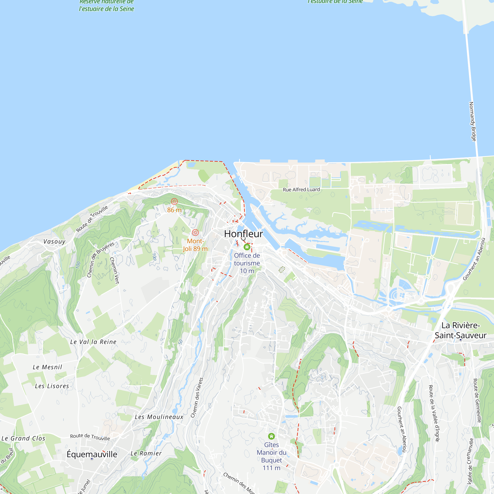 Office de tourisme map