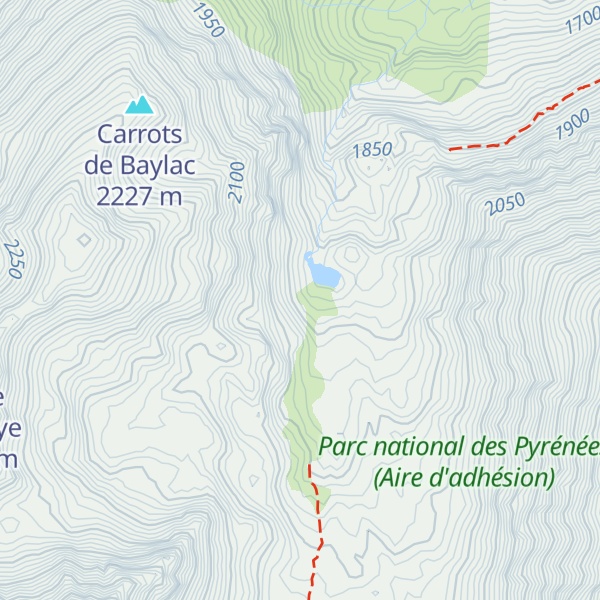 Map of Cabane de Montarrouye