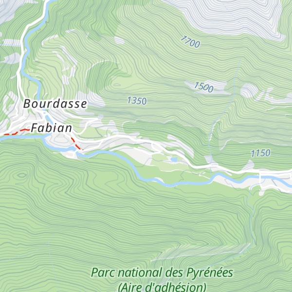 Map of Gîte Fouga