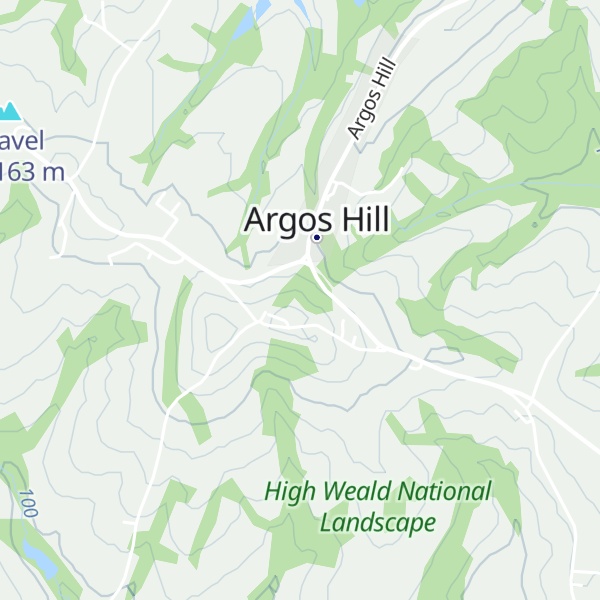 Map of Argos Hill