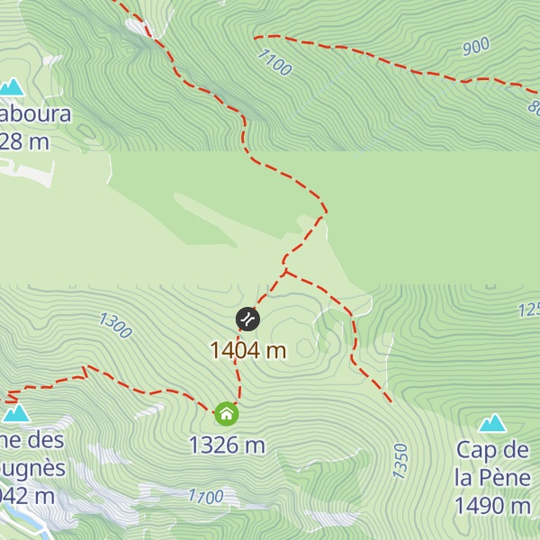 Map of Cabane de Banios