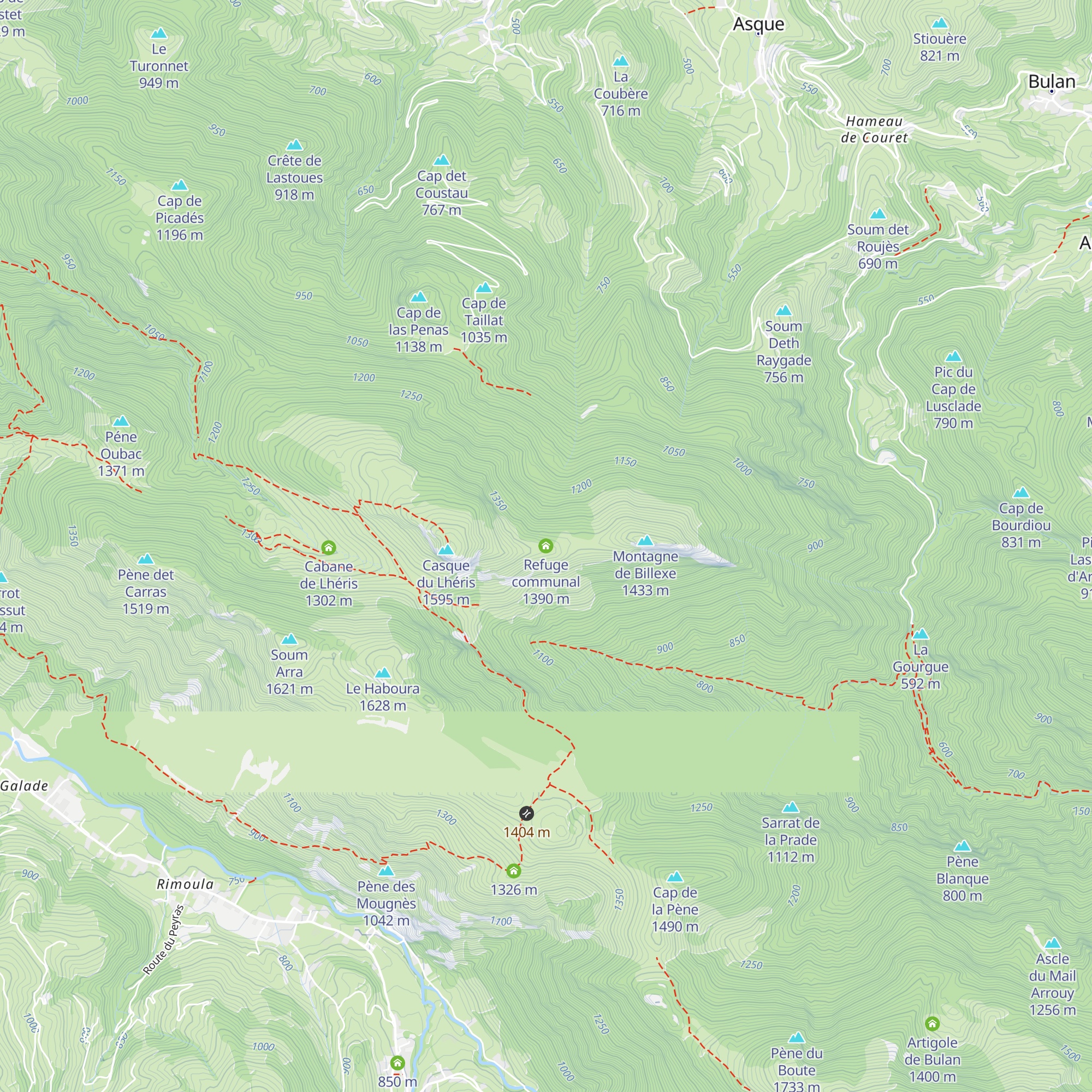 Refuge communal map