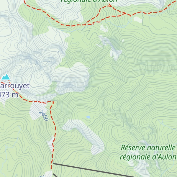 Map of Pène de Pépious