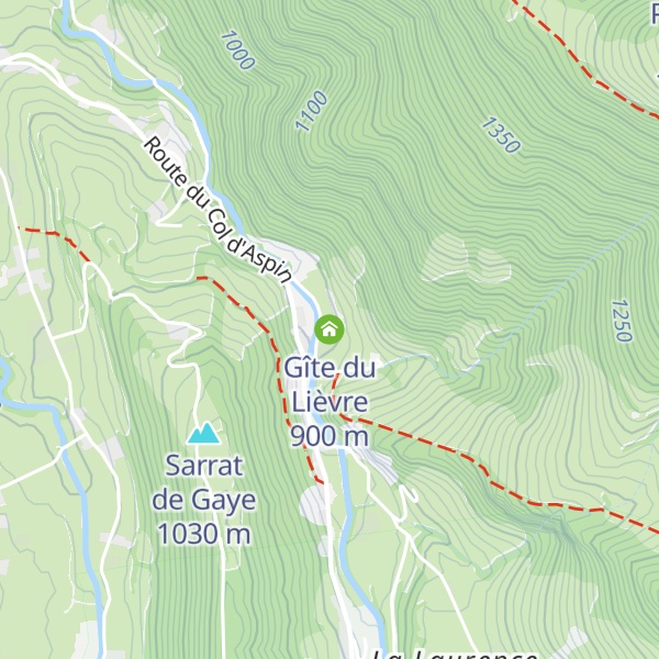 Map of Gîte du Lièvre