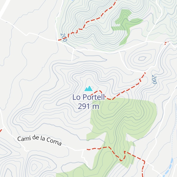Map of Lo Portell