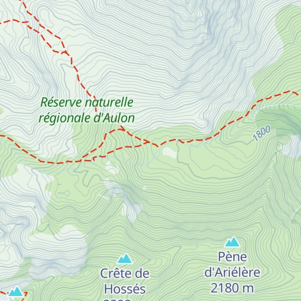Map of Cabane Auloueilh