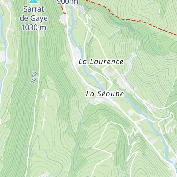 Map of Gîte de Noël et Rosalie